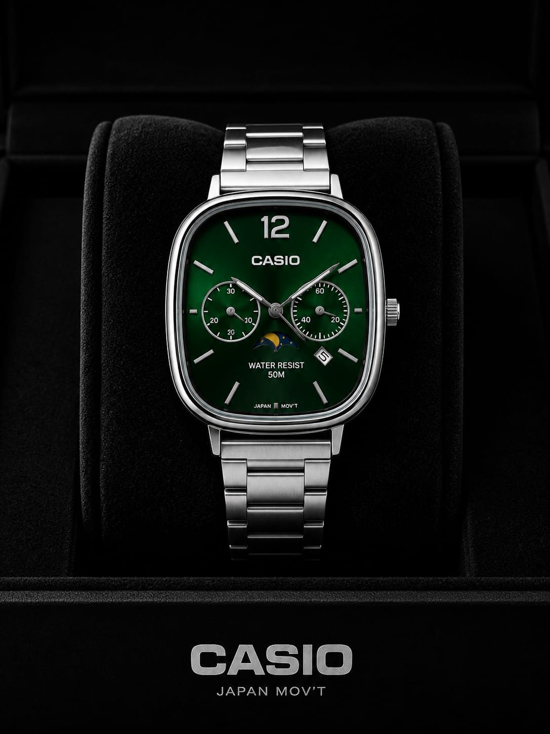 Casio emerald green