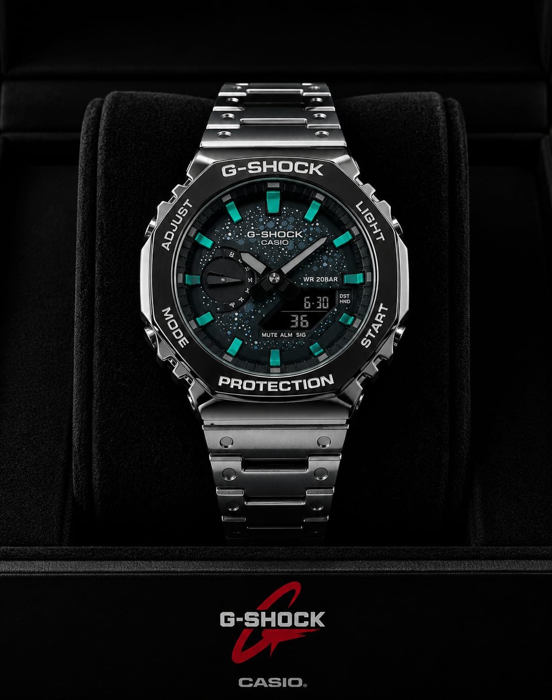 G-Shock CasiOak Metal Tiffany Sky